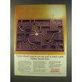 1977 Conoco Oil Ad - Nature Doesn't Explore One Path