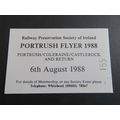 Railway Preservation Society of Ireland Portrus...