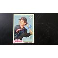 1978 Topps Card # 608 Johnny Grubb Autograph 20...
