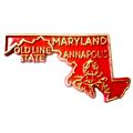 Maryland The Old Line State Souvenir Fridge Magnet
