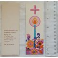 1974 bookmark in Dutch, St. Peter, Berlaar, Bel...