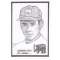 Chaminda Vaas Sri Lanka Cricket Artist Drawing ...
