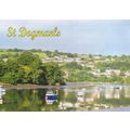 St. Dogmaels Cardigan Wales Boats River Teifi P...