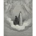 CONTEMPLATING BEATRICE 1903 Gustave Doré - Dant...