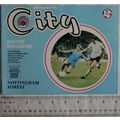 1981 programme Manchester City v. Nottingham Fo...