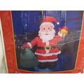 Illuminated Inflatable 4 Foot Santa Claus