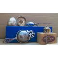 Vintage Delmasco Chrome Metal Tea Strainer + Mi...