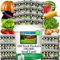 100 Seed Packets, 50 Varieties: Ultimate Seed V...