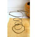 Vintage Bed Mattress Springs Hourglass Steel Fa...