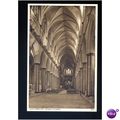 Wiltshire SALISBURY Cathedral Nave Postcard by ...