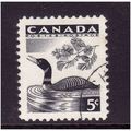 CANADA 1957 5c BLACK WHITE BILLED DIVER SG 495 ...