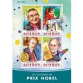 DJIBOUTI 2016 SHEET MNH LAUREATES PRIX NOBEL PR...
