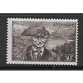 ANDORRA FRENCH 1944 50F BROWN COUNCILLOR JAUME ...