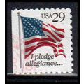 Used 2593 29c U.S. Flag Fine BPS W2742