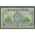 NEW ZEALAND - 1946 Peace Issue - 5d green and u...