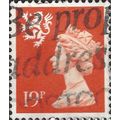 SCOTLAND, Queen Elizabeth II, Machin, red 1988, 19p, #4