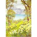 Art BEATRICE PARSONS Lake View Postcard (Medici...