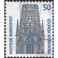 GERMANY, Freiburg Minster, blue 1987, 50pf, #6