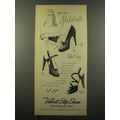 1947 Peters Velvet Step Shoes Ad - Nina, Jerre, Nanette