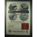 1964 Redfield 4-X Scope Ad - Big Favorite for Big Game