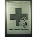 1964 Red Cross Ad - Always There With Your Help