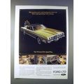 1972 Ford LTD Car Ad - Just Spending More Money