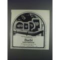 1980 Barbi International Frames Ad - Valentine'...