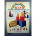 1980 Tonka Tote-a-Phone & Stackable Shapes Toy Ad!