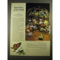 1987 The Franklin Mint Ad - The Butterflies of ...