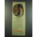 1949 Ovaltine Drink Ad - Sleepless in a sleepin...