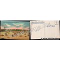 CT New London Postcard General Beach Scene At O...