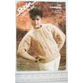 Vintage: Robin 13891 sweater, DK, 86-102 cm, 34...