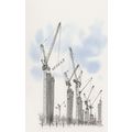 Granary Square London Construction Lift Shafts ...