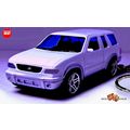 RARE KEYCHAIN WHITE FORD EXPLORER CUSTOM Ltd. E...