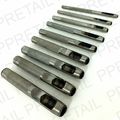 9 Pc HOLLOW PUNCH SET Leather/Hole/Gasket/Card/...