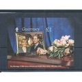 Guernsey stamps. 1999 Royal Wedding sheet MNH S...
