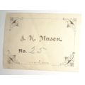 I. H. Mason Bookplate - J. J. Miller, Printer, ...