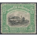 Jesselton Railway Station: 3c - North Borneo 19...