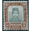 Trengganu 1915 5c grey & brown SG7 unused