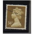 1984 GB 34P BROWN F/U SG X985