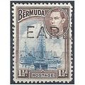 Bermuda 1938 SG111 1 1/2d Deep Blue & Purple Br...
