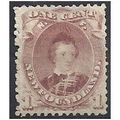 Newfoundland 1868 SG34 6c Dull Purple Mint No G...