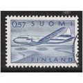 Mi 677: 57 p. blue Definitive Stamp: Convair Me...