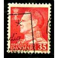 DENMARK 1961 SG 437 35 ORE RED FINE USED #2