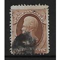 USA 1875 SG 1870 SG 148 2c BROWN JACKSON USED