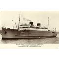 Belfast SS Co. Ltd. MV ULSTER MONARCH Postcard ...
