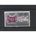 SouthAfrica.SG150 4 1/2d Arms of Orange Free St...