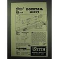 1950 Stith Dovetail Mount Ad
