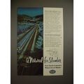 1954 New York Central Train Ad - Natural for Slumber