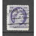 CANADA SG466p ONE PHOSPHOR BAND VARIETY USED